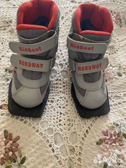 Лыжные ботинки nordway kidboot 30 размер