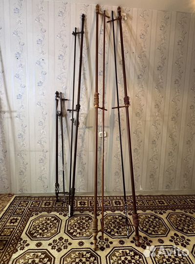 Карнизы для штор двухрядные бу