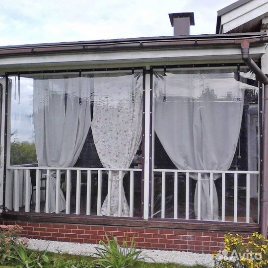 Гибкие и мягкие окна для террас