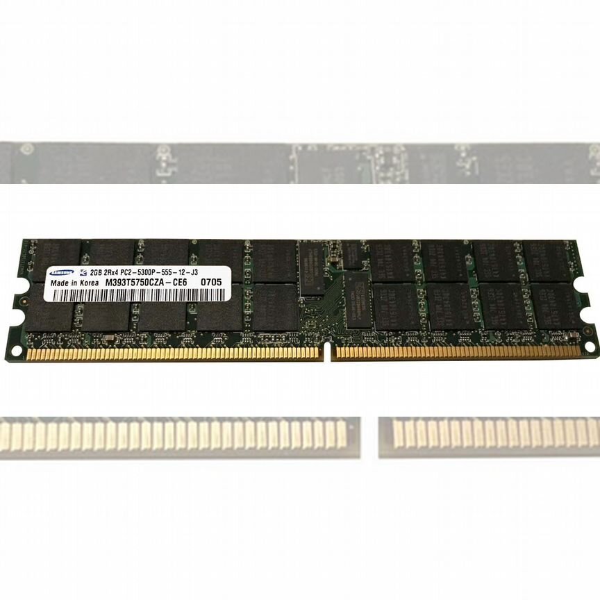 [M393T5750CZA-CE6] Оперативная Память Samsung 2gb M393t5750cza-Ce6