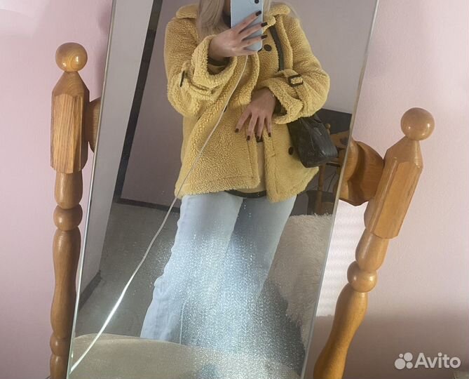 Пальто шубка тедди