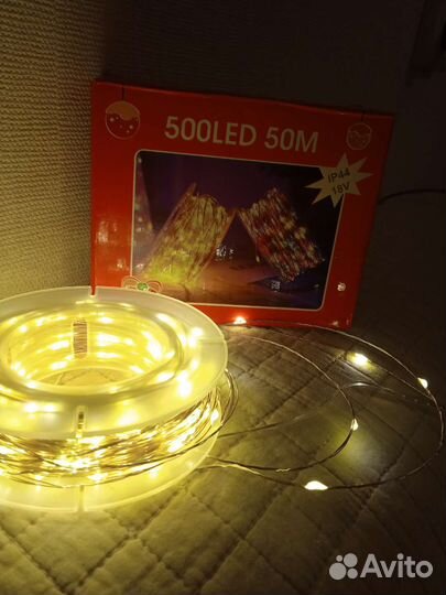 Уличная гирлянда, гирлянда роса 100 метров