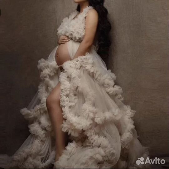 Платье для фотосесии, для беременных. Аренда