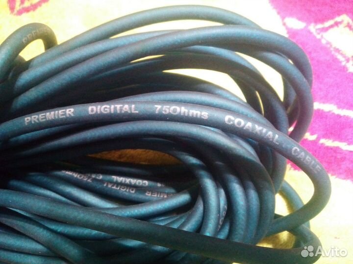 Цифровой теле видео кабель premier digital 75 Ом