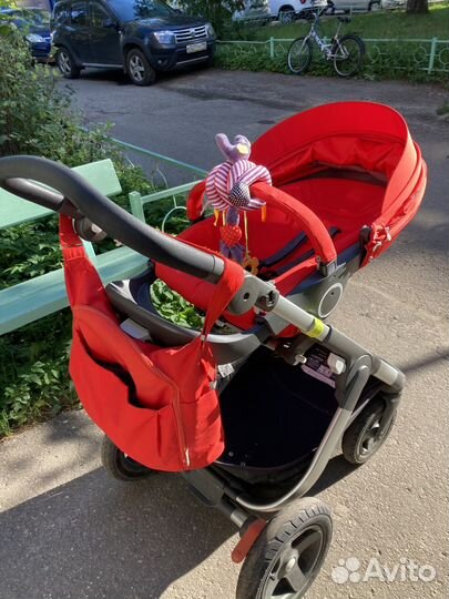 Коляска 2 в 1 stokke trailz