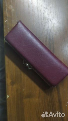 Чехол для очков кожа