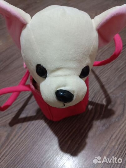 Игрушка собака на поводке