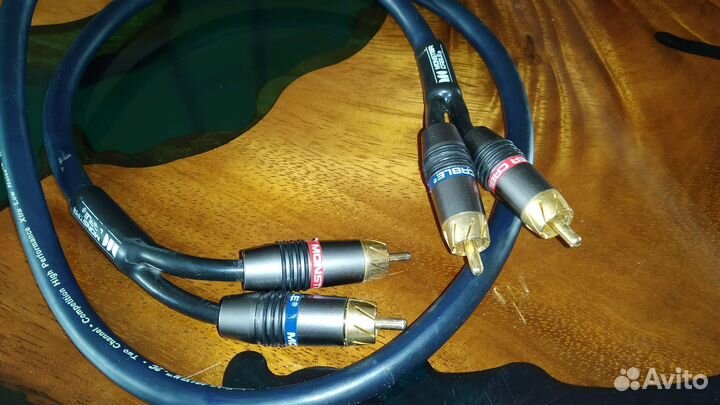 Коннекторы и кабели RCA высококачественные