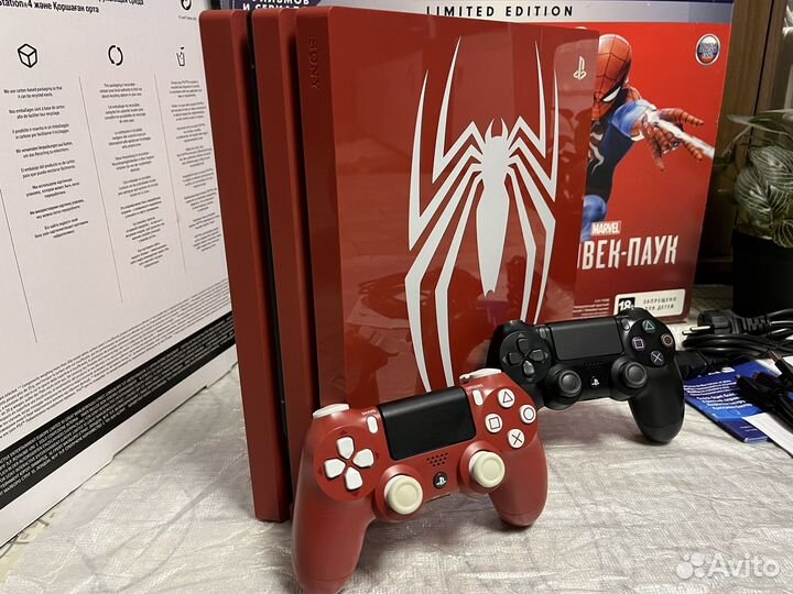 Sony Playstation 4 pro 1tb 2/гем ориг/470игр