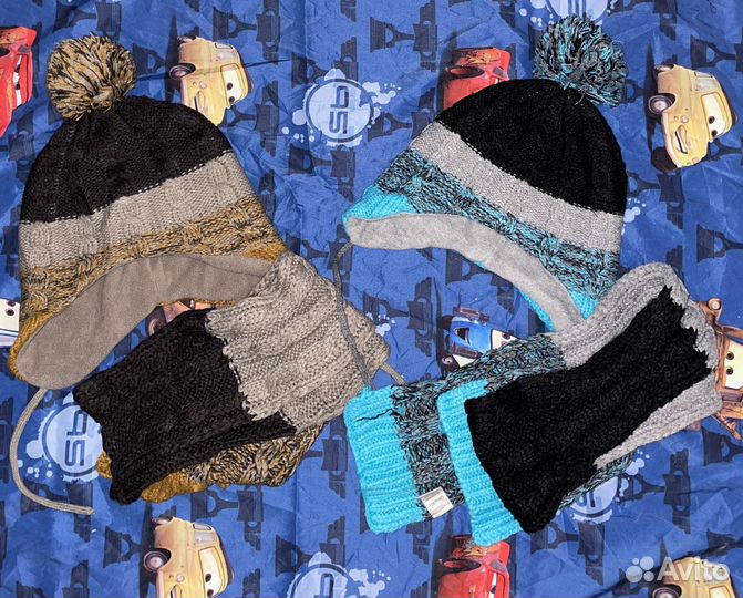 Комплект шапка и шарф