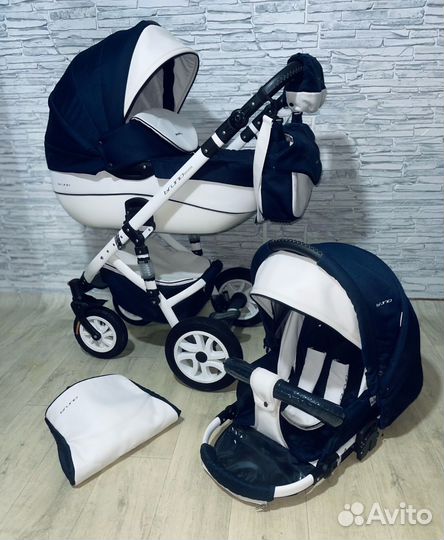 Riko Bruno 2 в 1 + автолюлька (доставка )