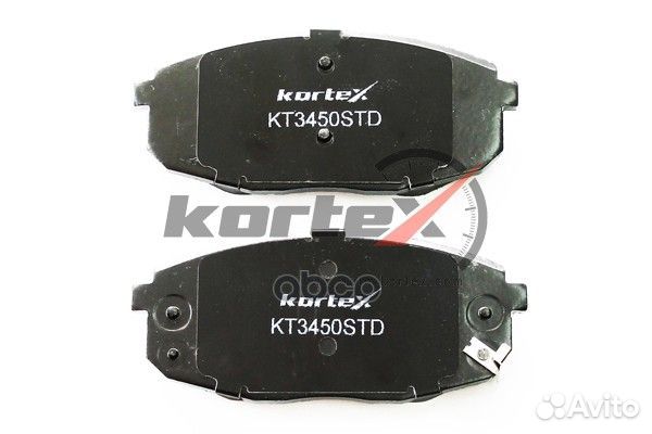 Колодки тормозные дисковые перед KT3450STD kortex