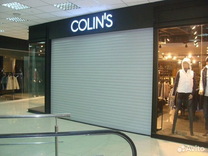 Рольставни для ТЦ в началии