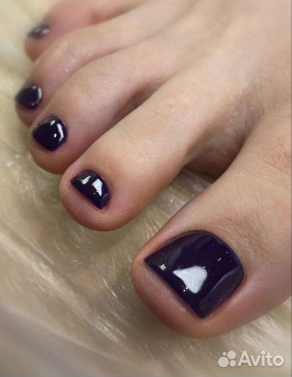 Педикюр с покрытием гель-лак