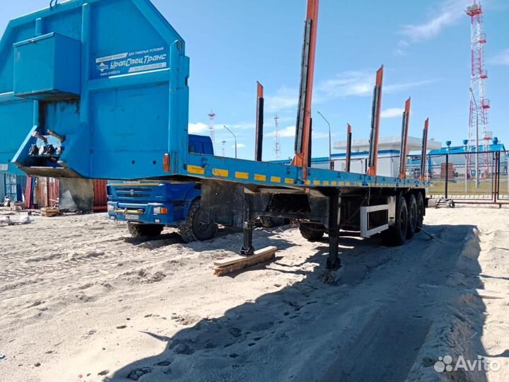 Полуприцеп бортовой УралСпецТранс 94651К, 2017