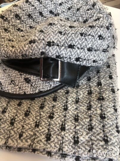 Кепка Берет с шарфом