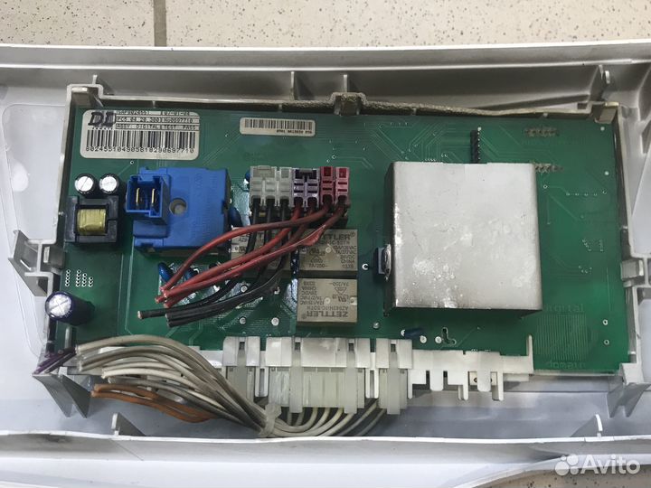 Панель управления стиральной машины с платой