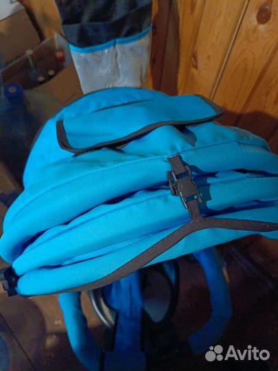 Велосипед коляска с ручкой, 3-х колёсный