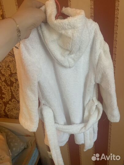 Детский махровый халат 92-100