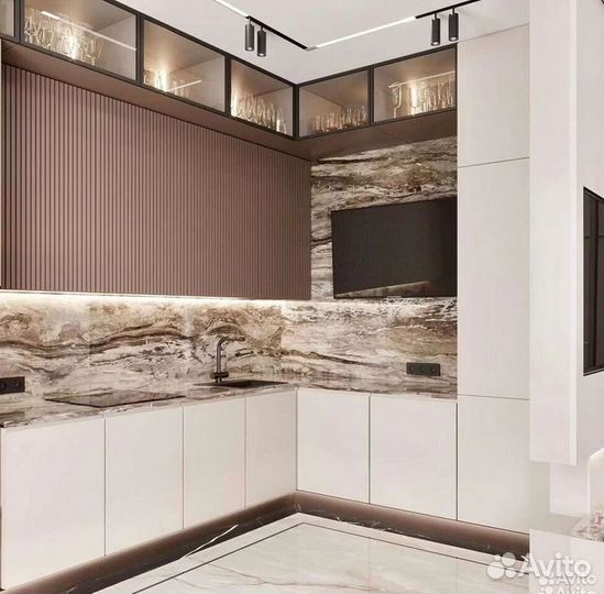 Кухонный гарнитур на заказ от фабрики