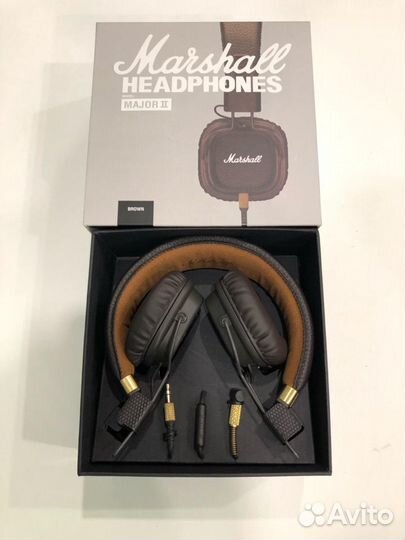 Новые Наушники Marshall Major II (проводные)