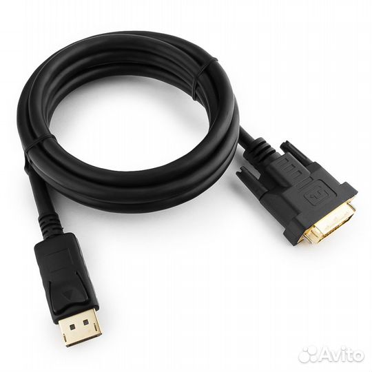 Кабель переходник DisplayPort на DVI 1,8 м