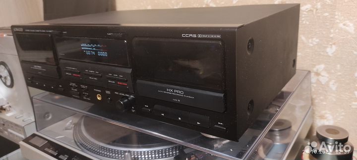 2х кассетный магнитофон Kenwood (Japan)