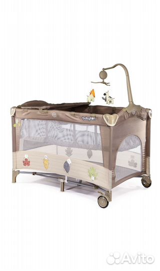 Манеж кровать babyton