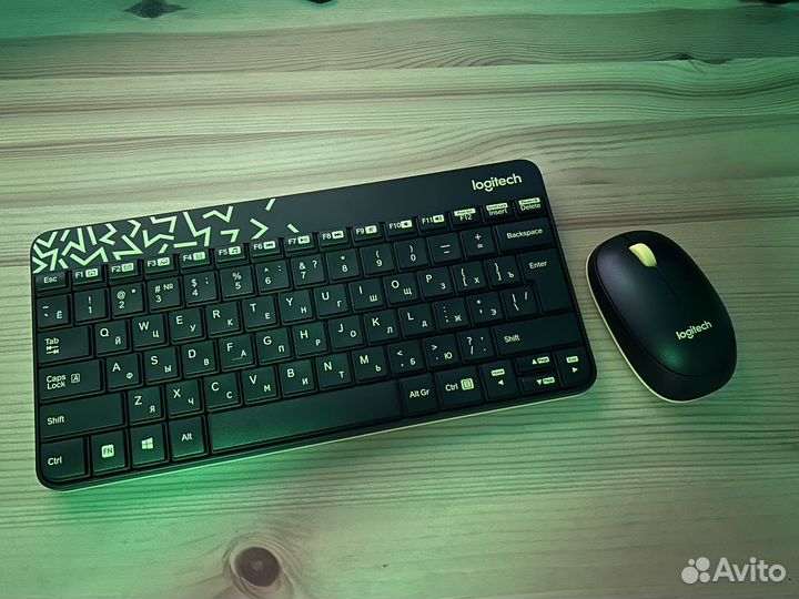 Комплект клавиатура+мышь Logitech MK240