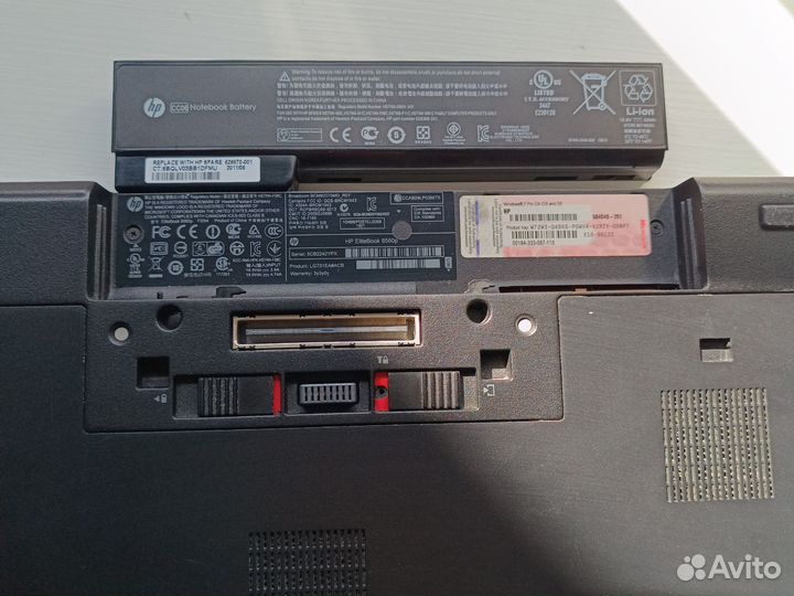 Ноутбук HP EliteBook 8560P i5/4Gb/HD