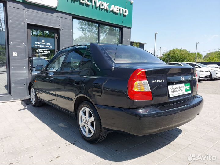 Hyundai Accent 1.5 AT, 2005, 259 500 км