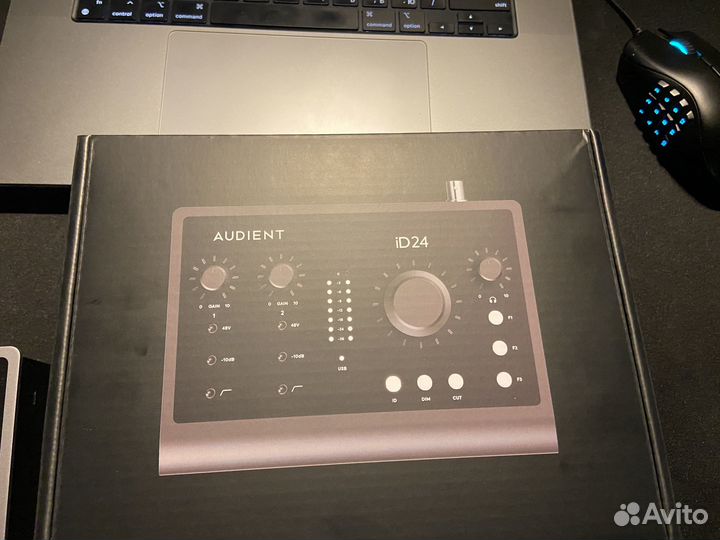 Внешняя звуковая карта audient id 24