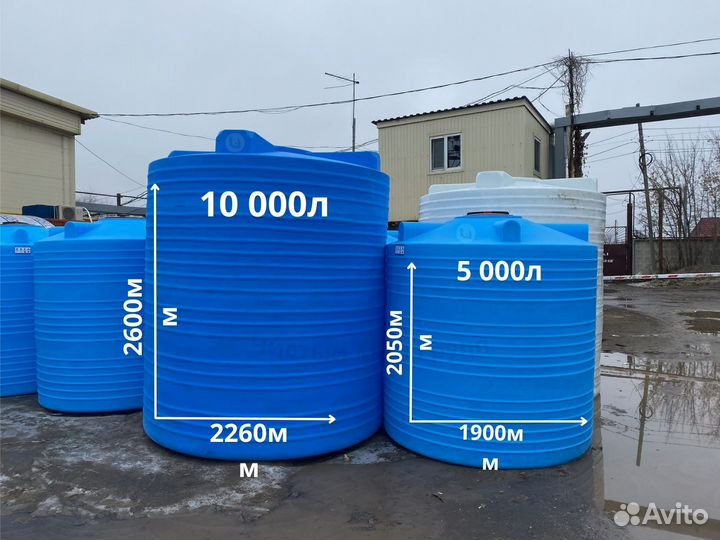 Пластиковая емкость, Бак для воды