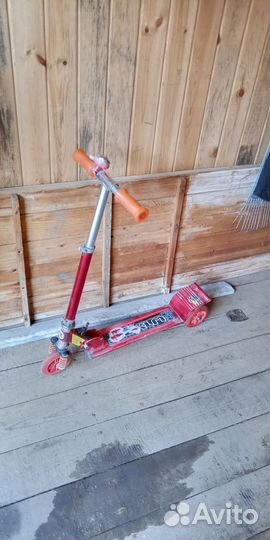 Самокат детский трехколесный 4-10 лет