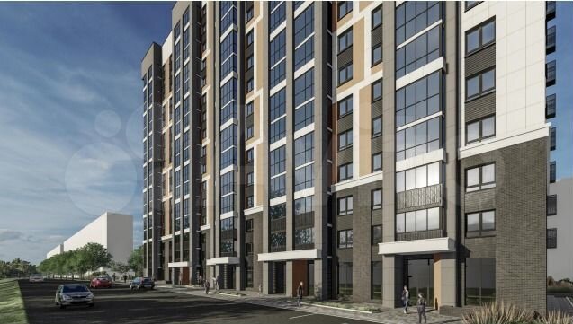 3-к. квартира, 57,7 м², 2/16 эт.