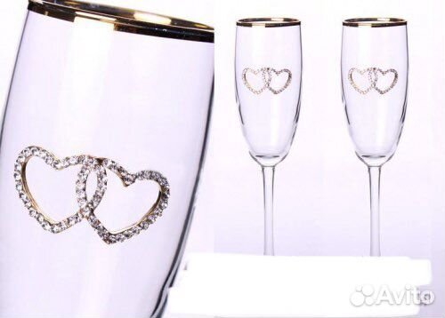 Набор бокалов для шампанского