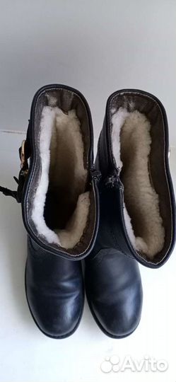 Сапоги зимние натуральная кожа 35р