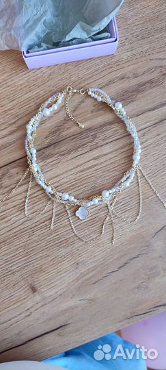 Украшение на шею Колье чокер ручная работа