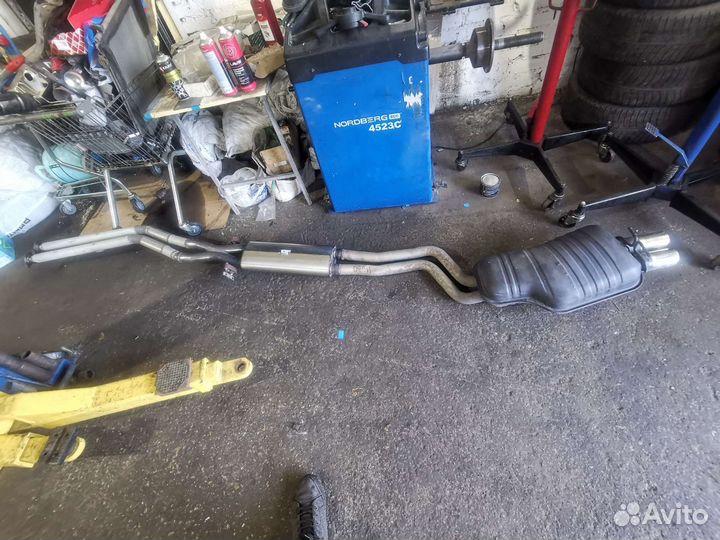 Выхлопная система bmw x3 e83 n52b30