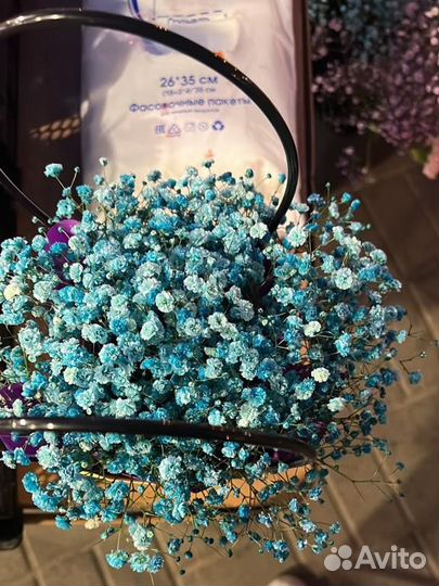 Букет из гипсофилы