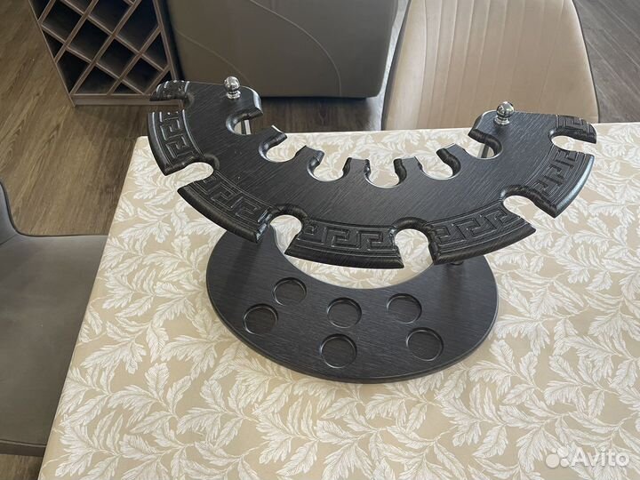 Деревянная подставка под стаканы