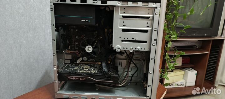 Игровой компьютер i5 4590 rx 470 8gb