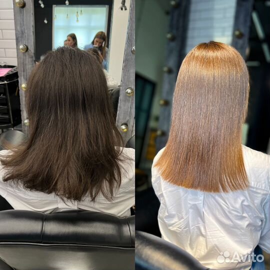 Кератин, ботокс, нано, холодное Аэропорт