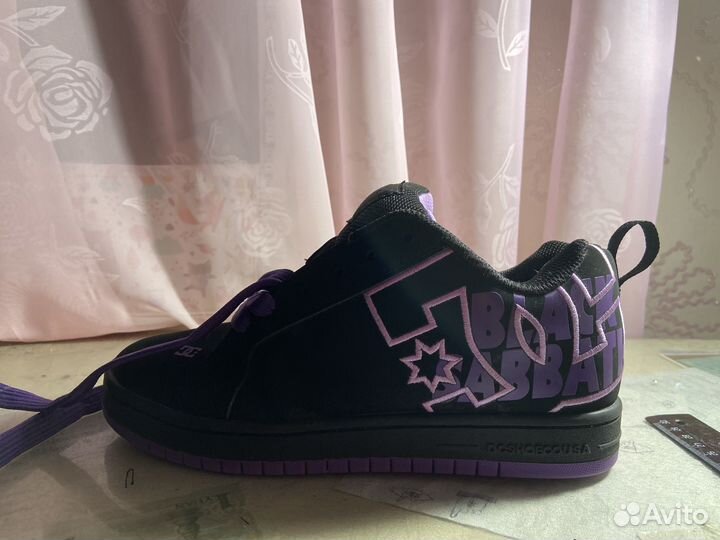 Дутые кеды dc shoes