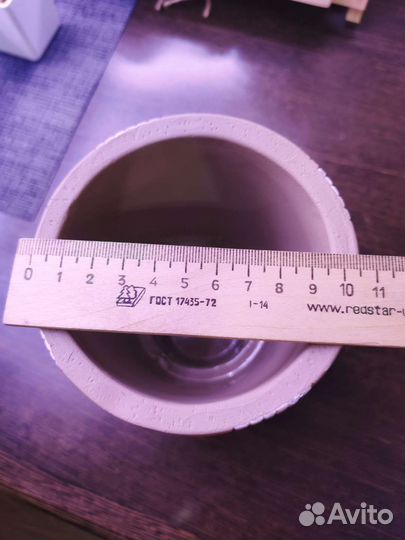 Кашпо керамическое для цветов