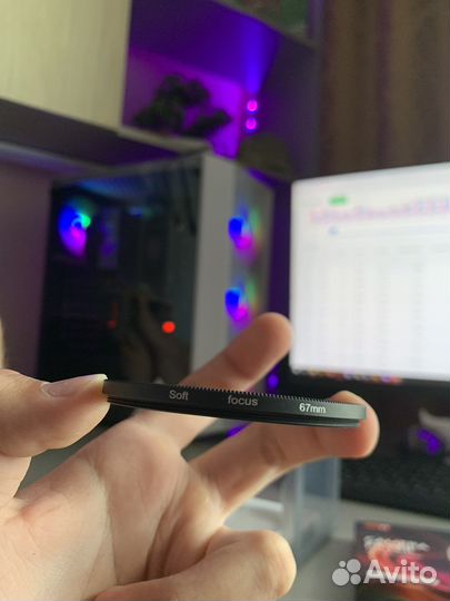 Фильтр на подобии black pro mist 67mm