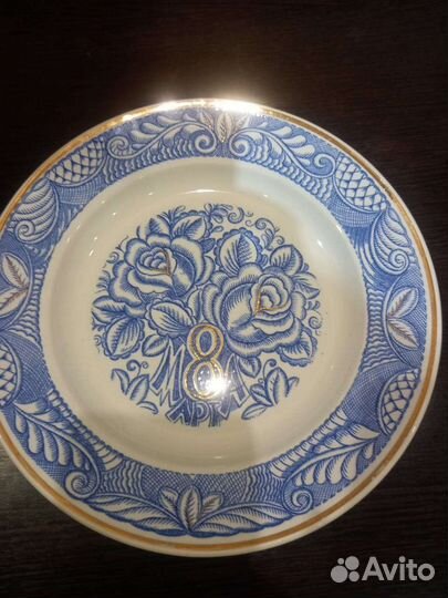 Тарелка настенная СССР