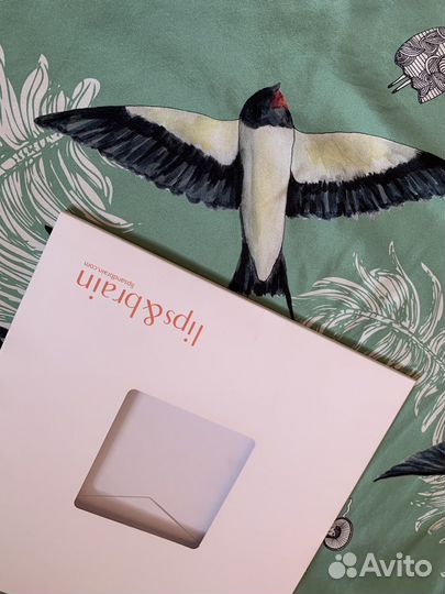 Шелковый платок lips&brain 