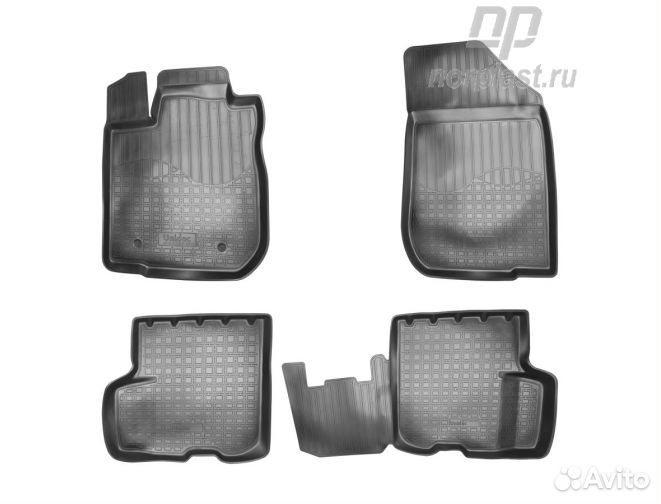 Коврики салона для Renault Logan 2014- /Stepway