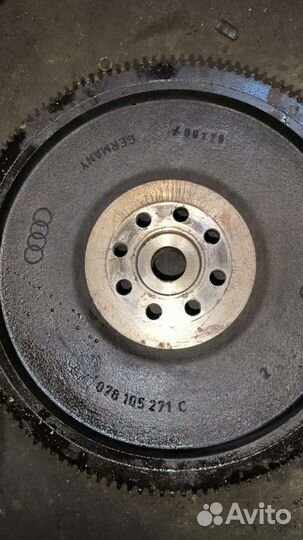Одномассовый маховик Audi 100C4 2.8 AAH 078105271C